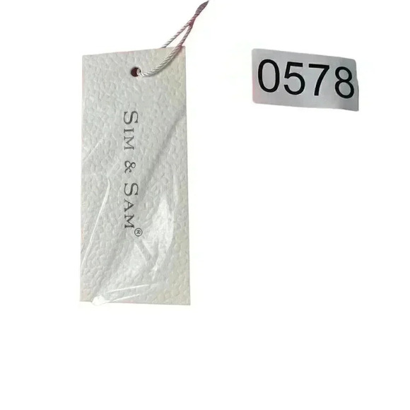 Sim & Sam Juniors XL PAOLINA RED Smocked Strappy Ruffled Tiered Crop Top - Picture 9 of 9